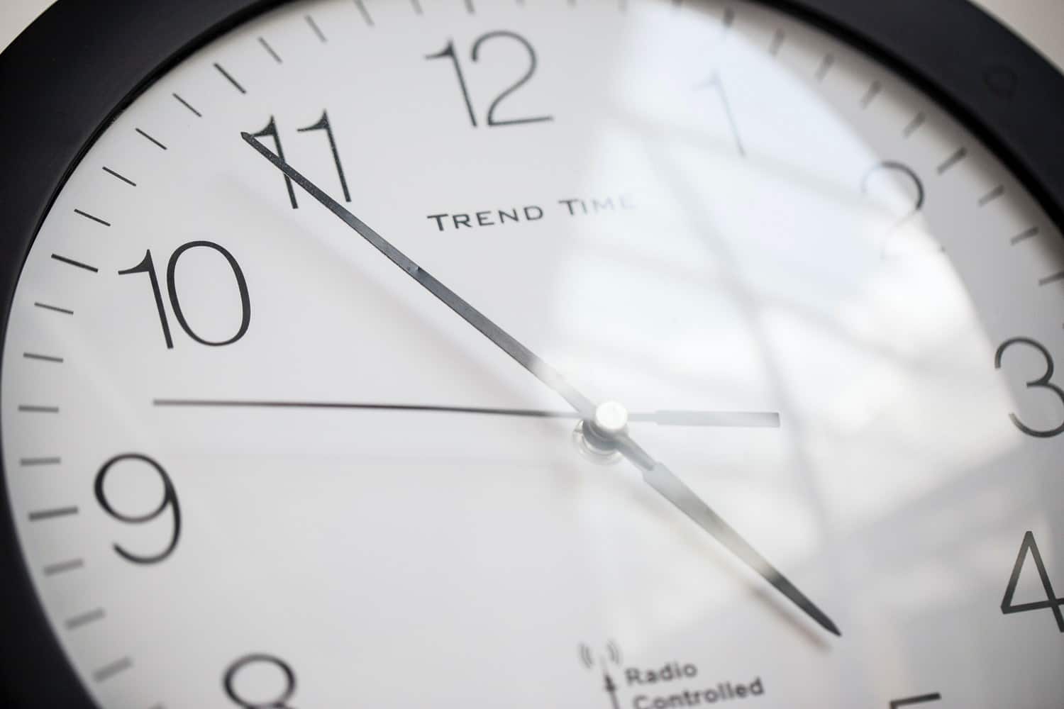 Nahaufnahme einer Uhr