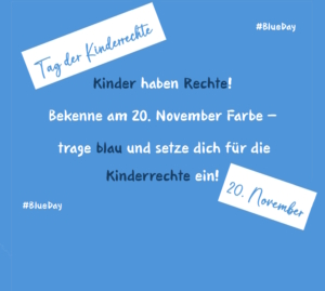 Plakat zum Tag der Kinderrechte