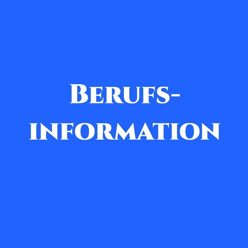 Berufsinformation (Text)