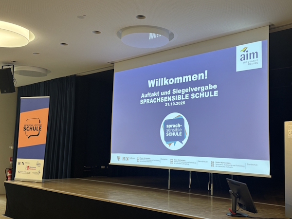 Präsentation zur Siegelvergabe
